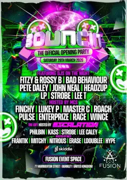 Bouncin Presents Fusion Event Space Opening Party