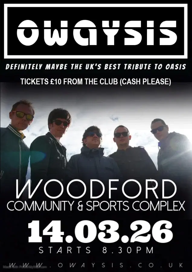 Owaysis live at Woodford Club