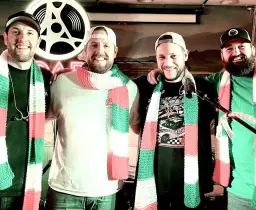 7Roads band kicking off green season at the JBO☘️🇮🇪