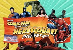 Kellys Comic Fair - February