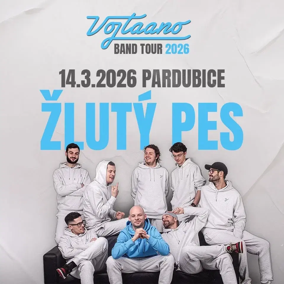 Vojtaano Band Tour - Pardubice Žlutý pes