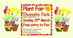 Spring Plant Hunters' Fair at Thoresby Park on Sunday 15th March