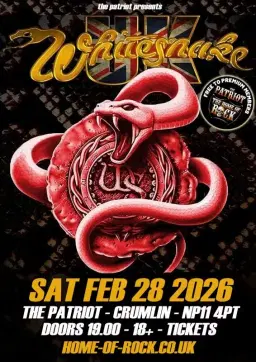 Whitesnake UK - The Patriot, Crumlin