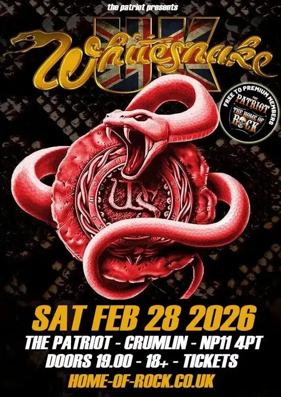 Whitesnake UK - The Patriot, Crumlin