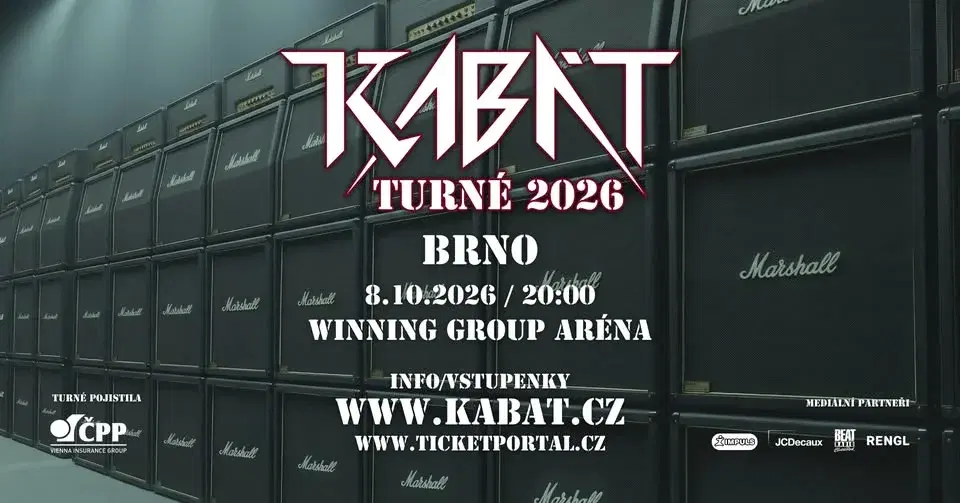 Brno - Kabát Turné 2026