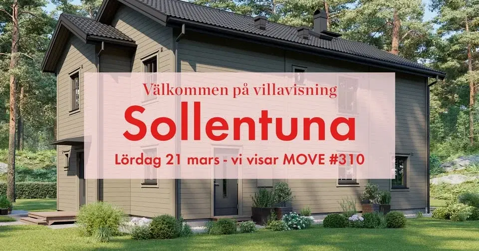 Villavisning i Sollentuna - Vi visar MOVE #310