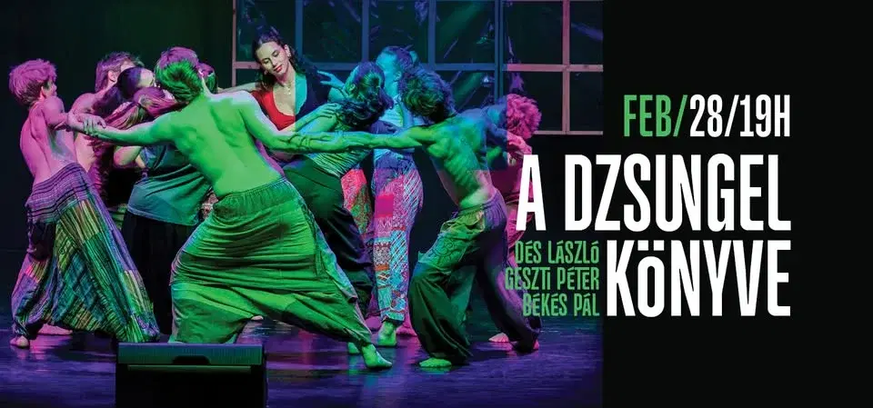 DÉS LÁSZLÓ-GESZTI PÉTER-BÉKÉS PÁL: A DZSUNGEL KÖNYVE / A SZINDRA TÁRSULAT ELŐADÁSA