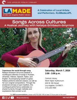 Songs Across Cultures: A Musical Journey with Natalya Grinbaum-Smyrnos