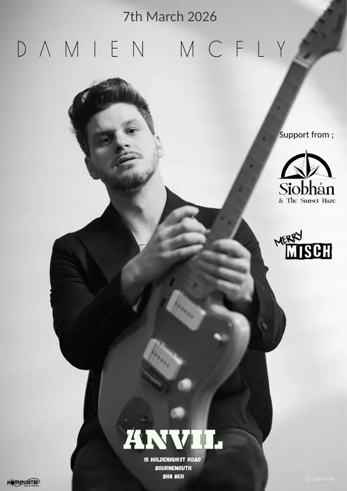 Damien McFly / Siobhán and the Sunset Haze / Merry Misch