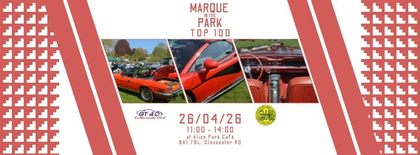 Marque in the Park 2026 - FREE CAR SHOW