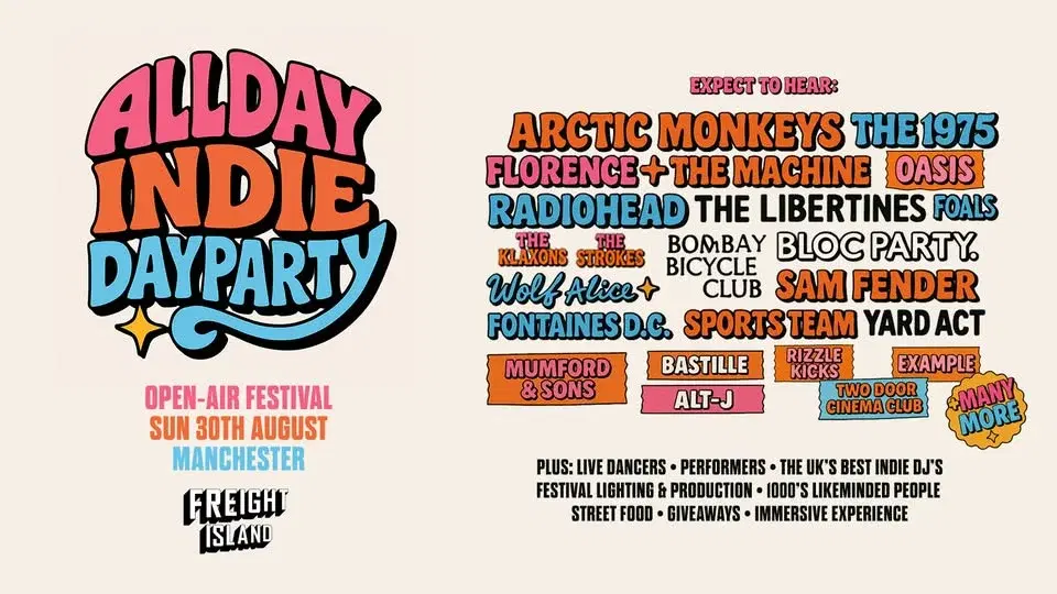 Daytime Indie Festival - Manchester - Freight Island