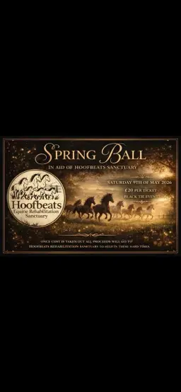 Spring Ball in Aid Of Hoofbeats Equine Rehabilitation Sanctuary