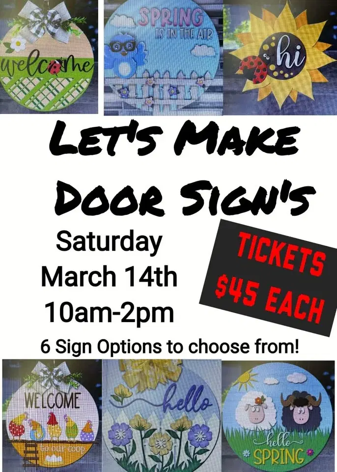 Let's Make Door Signs!