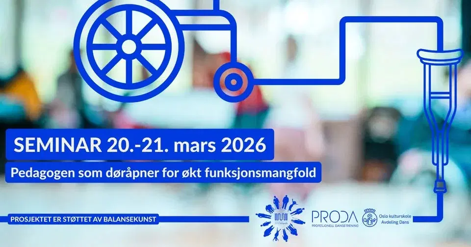 SEMINAR: Pedagogen som døråpner for økt funksjonsmangfold