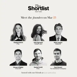 The Shortlist: March Founder Showcase