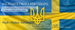 SOLIDARITETSGALA FÖR UKRAINA