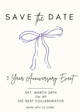 3 Year Anniversary Event