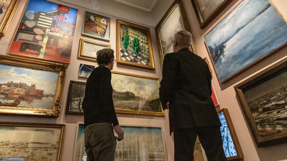 Utforska Stadsmuseets konstskatter